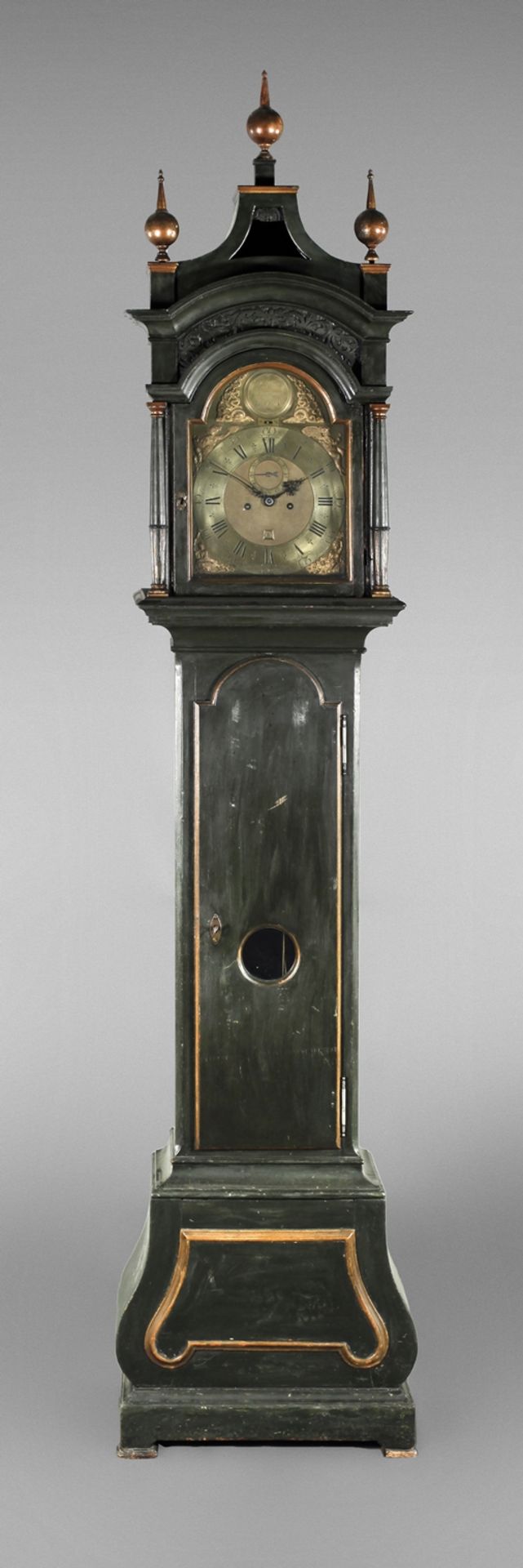Standing clock William Jourdain London