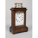 Viennese table clock with repeater