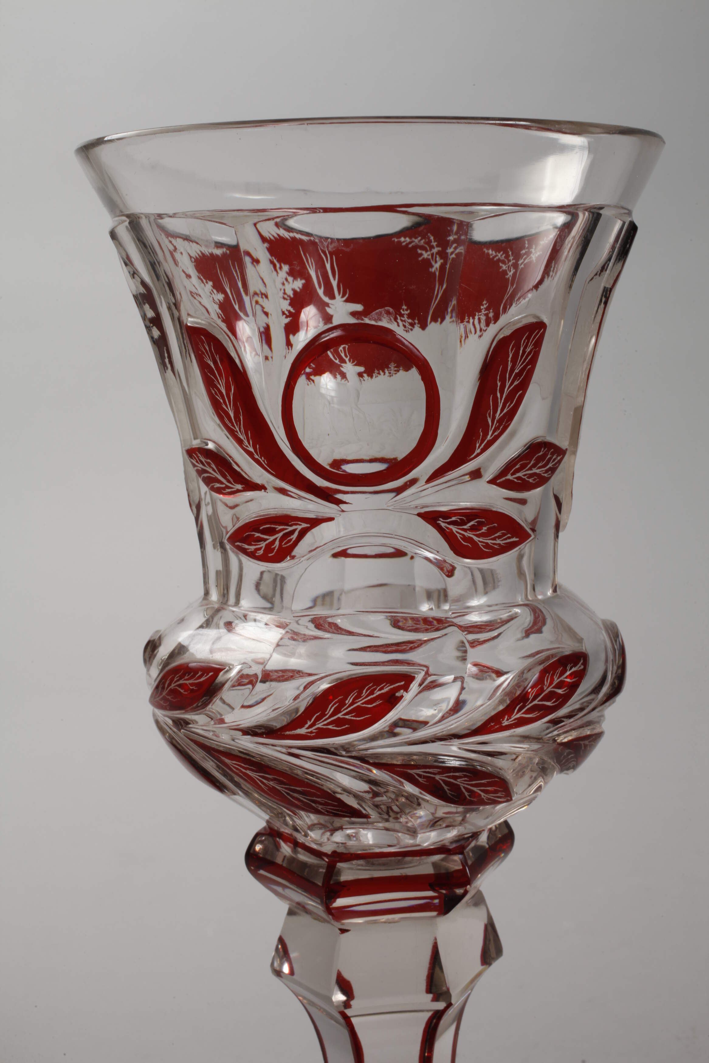 Biedermeier lidded goblet  - Image 5 of 5