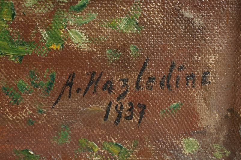 Alfred Hazledine, Ein Sommertag - Image 3 of 6