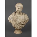 Bust of Roman Emperor Augustus 