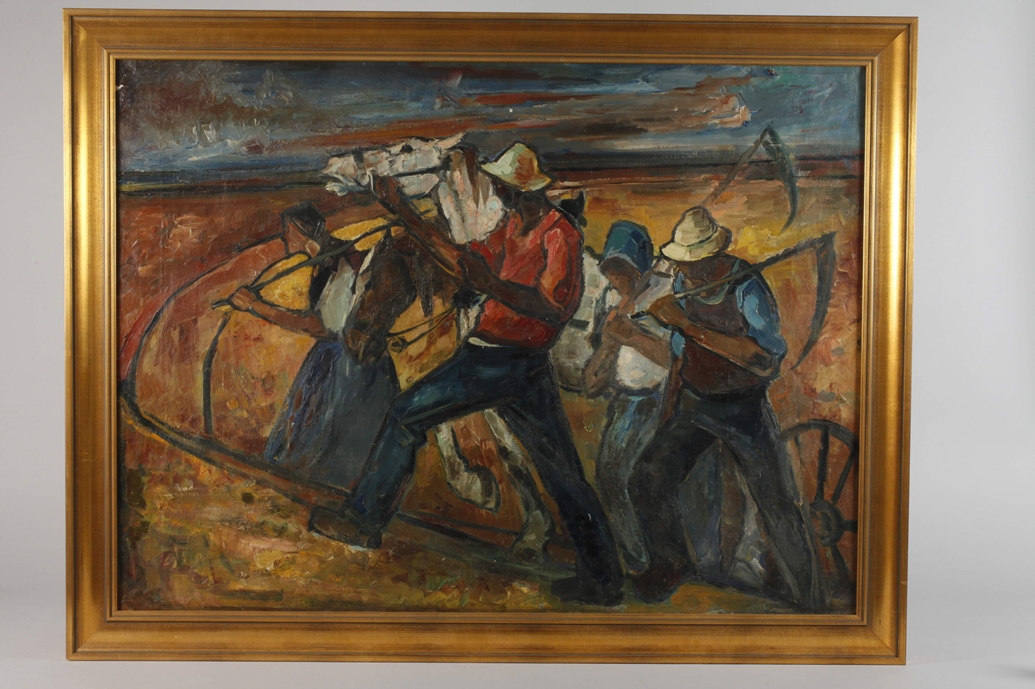 Expressionist, Returning from the Harvest - Image 2 of 5