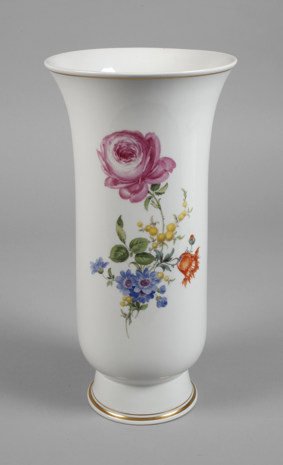 Meissen large vase "Blumenbukett"