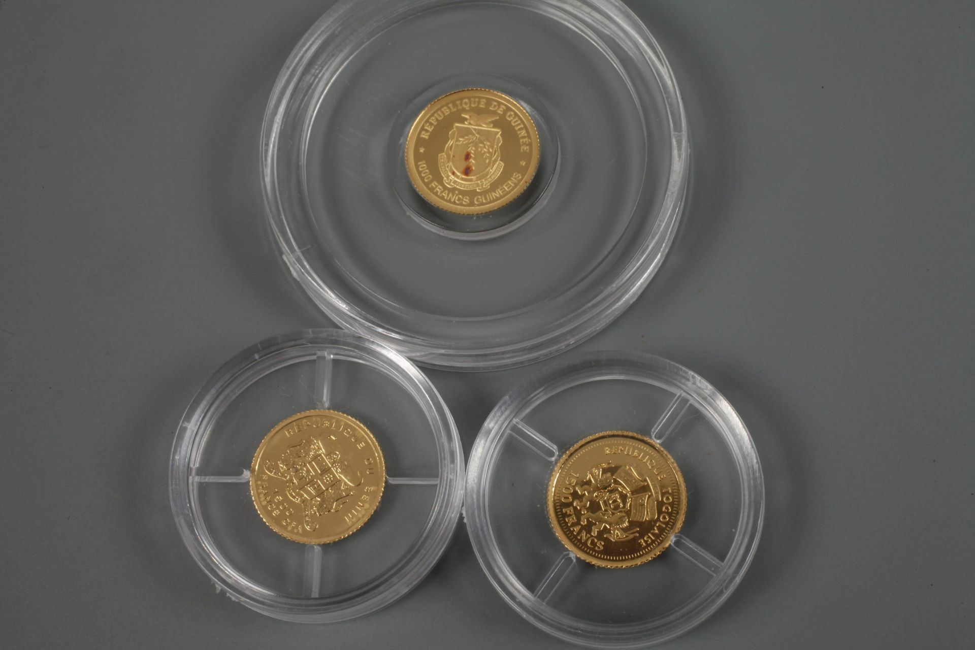 Sechs Goldmünzen - Bild 5 aus 5