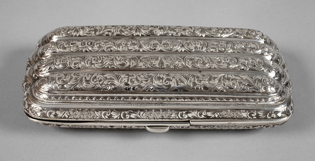 Silver Cigar Case England