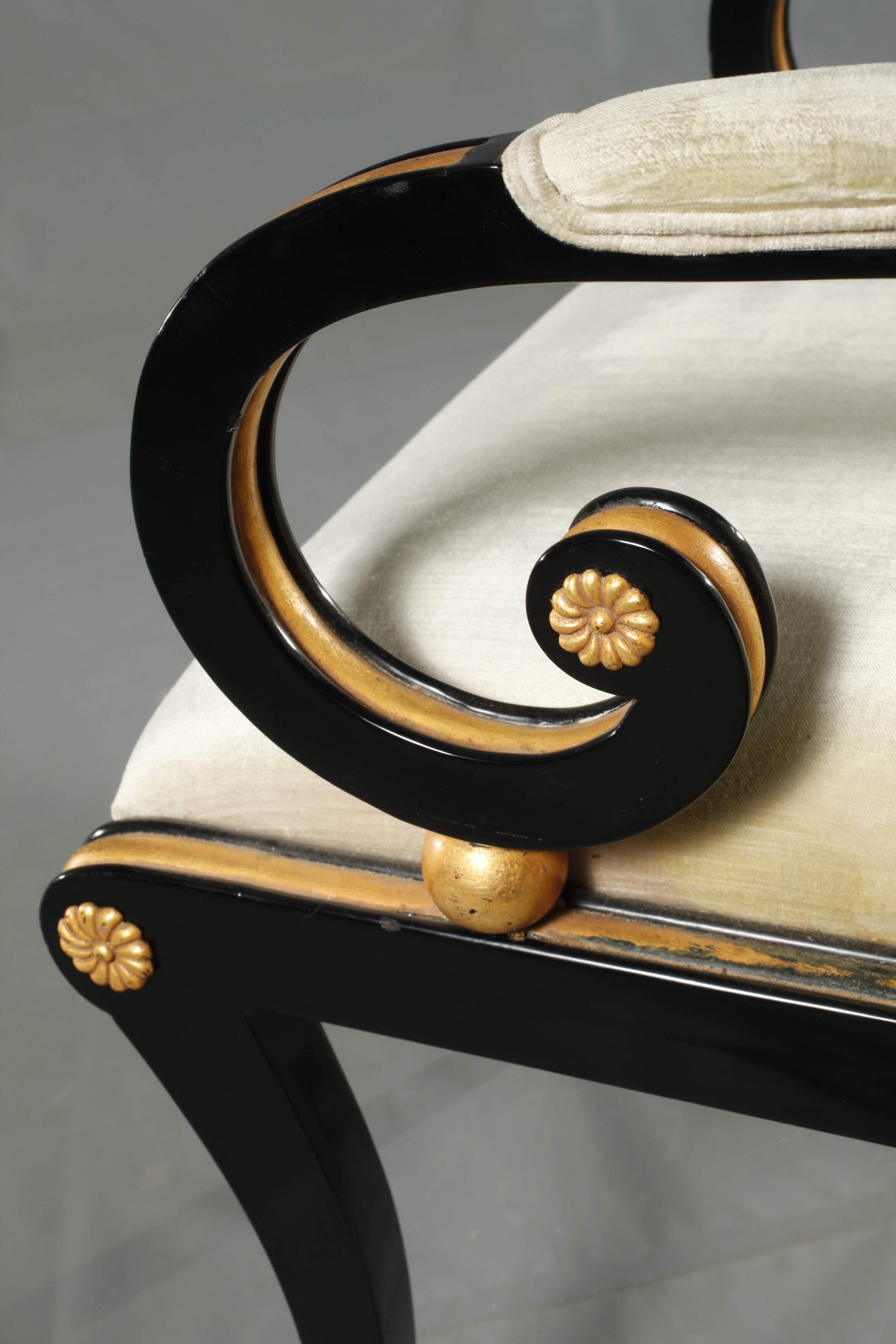 Two armchairs in Biedermeier style - Image 5 of 5