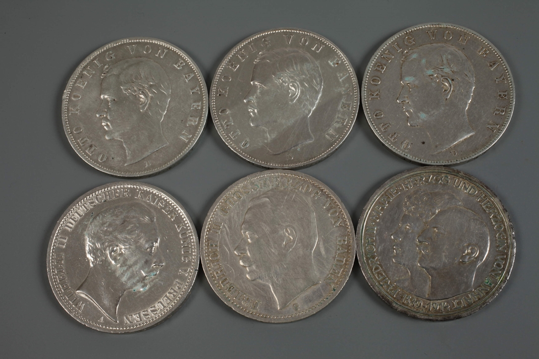 Convolute Silver Coins of the German Empire - Image 6 of 7