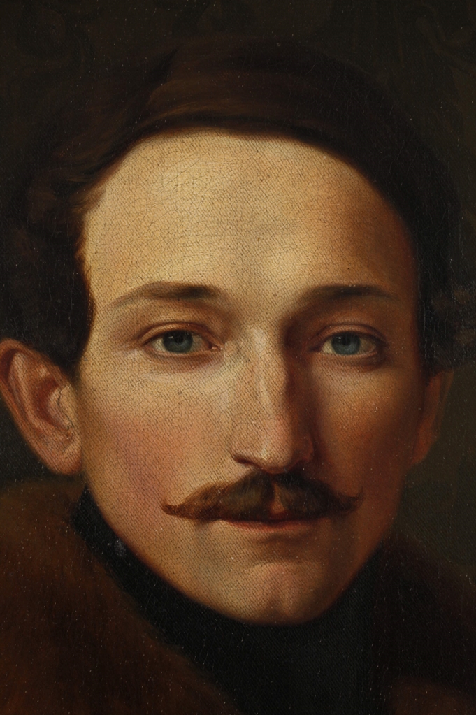 Carl Staël von Holstein, attr., Portrait of a Gentleman - Image 4 of 11