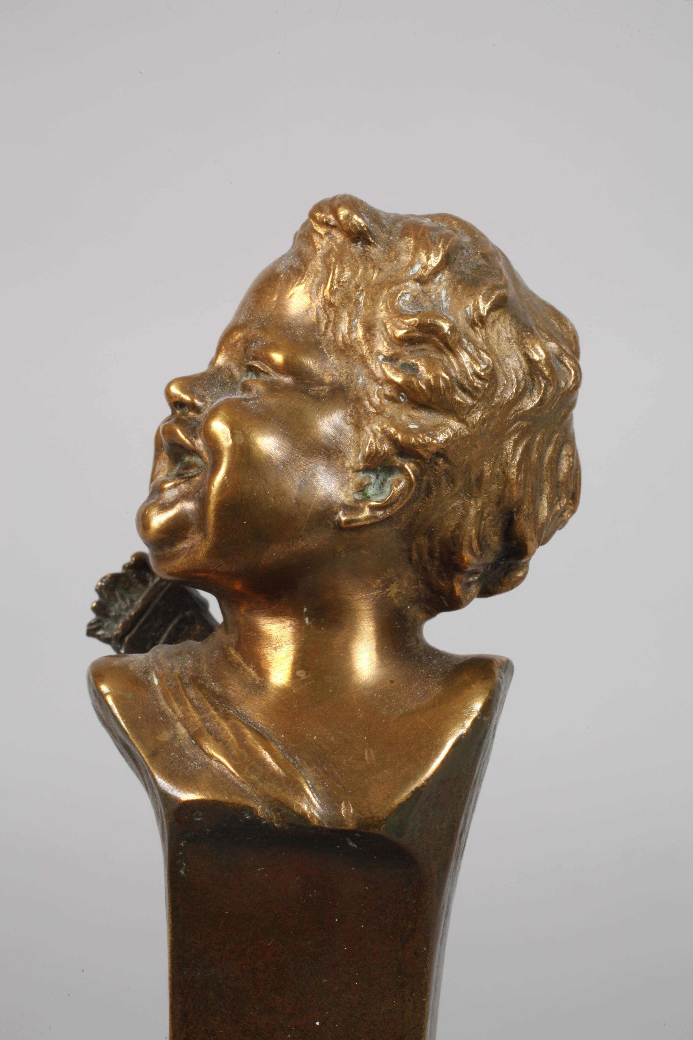 Luigi Melchiorre, Bust of Cupid - Image 2 of 7