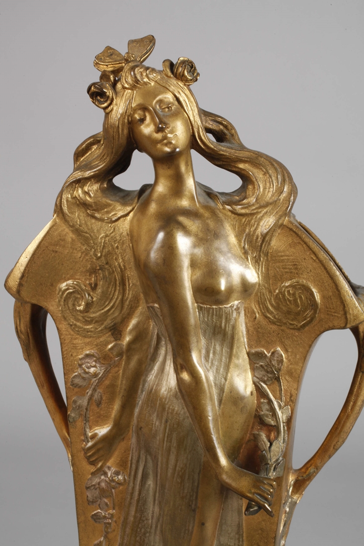 Georges Flamand, figurative vase - Image 2 of 8