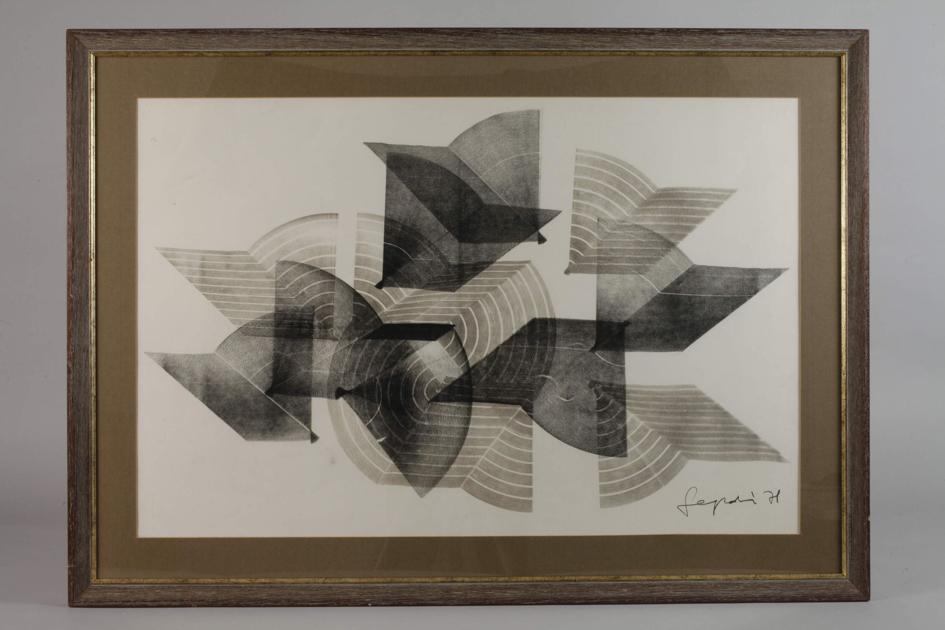 György Segesdi, Zwei geometrische Kompositionen - Bild 4 aus 5