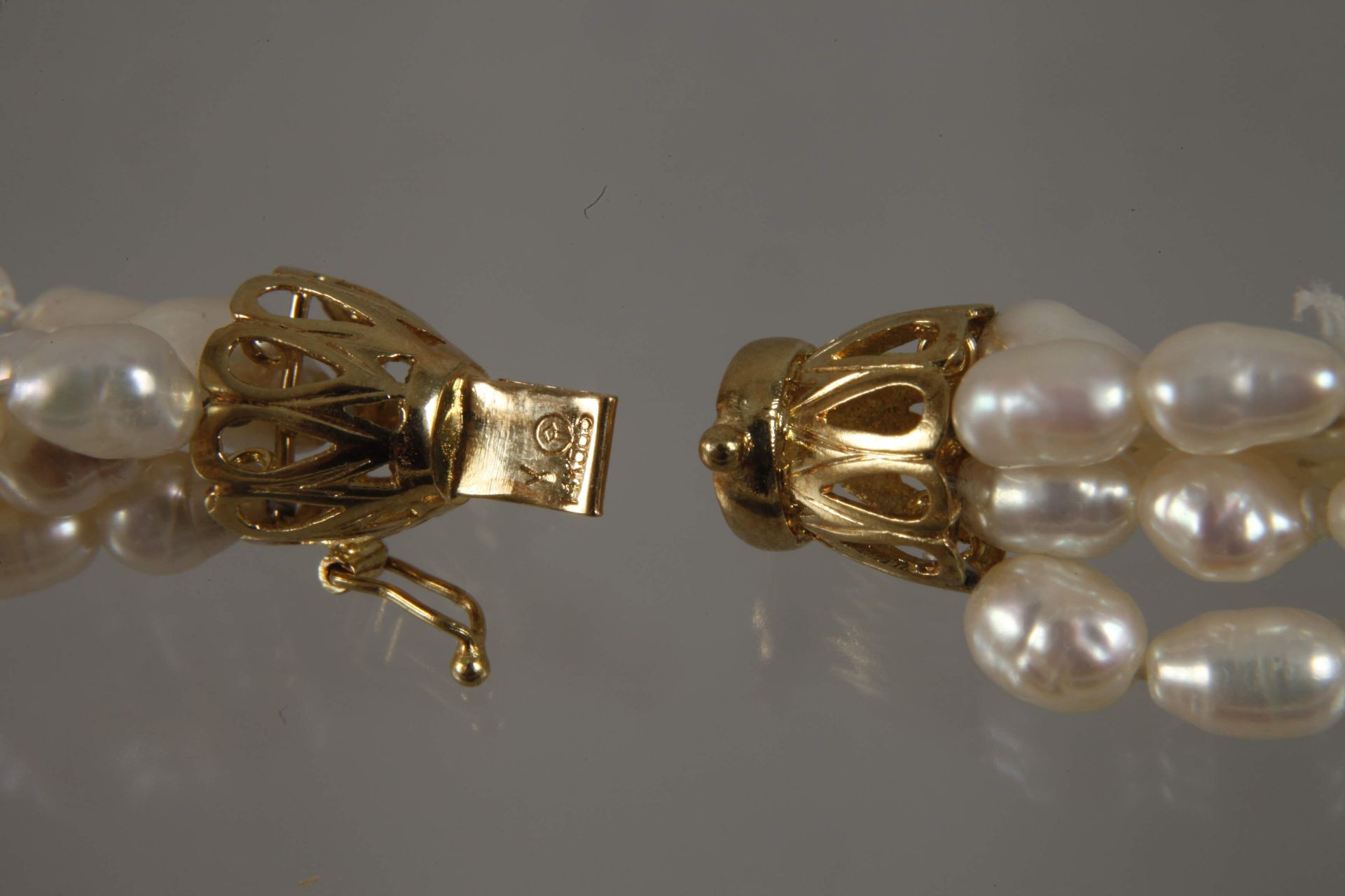 Mehrreihige Perlenkette - Bild 3 aus 3