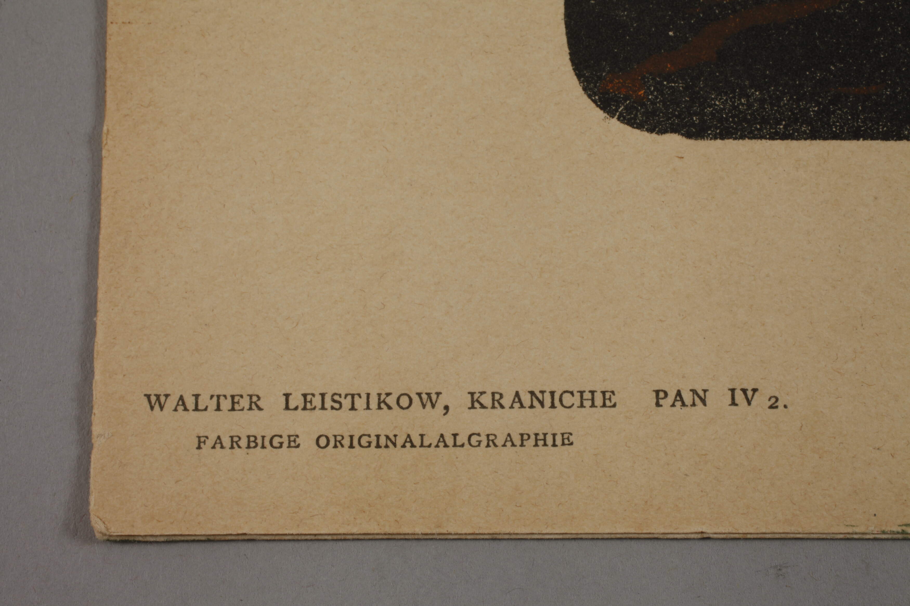 Walter Leistikow, "Kraniche" - Image 3 of 4