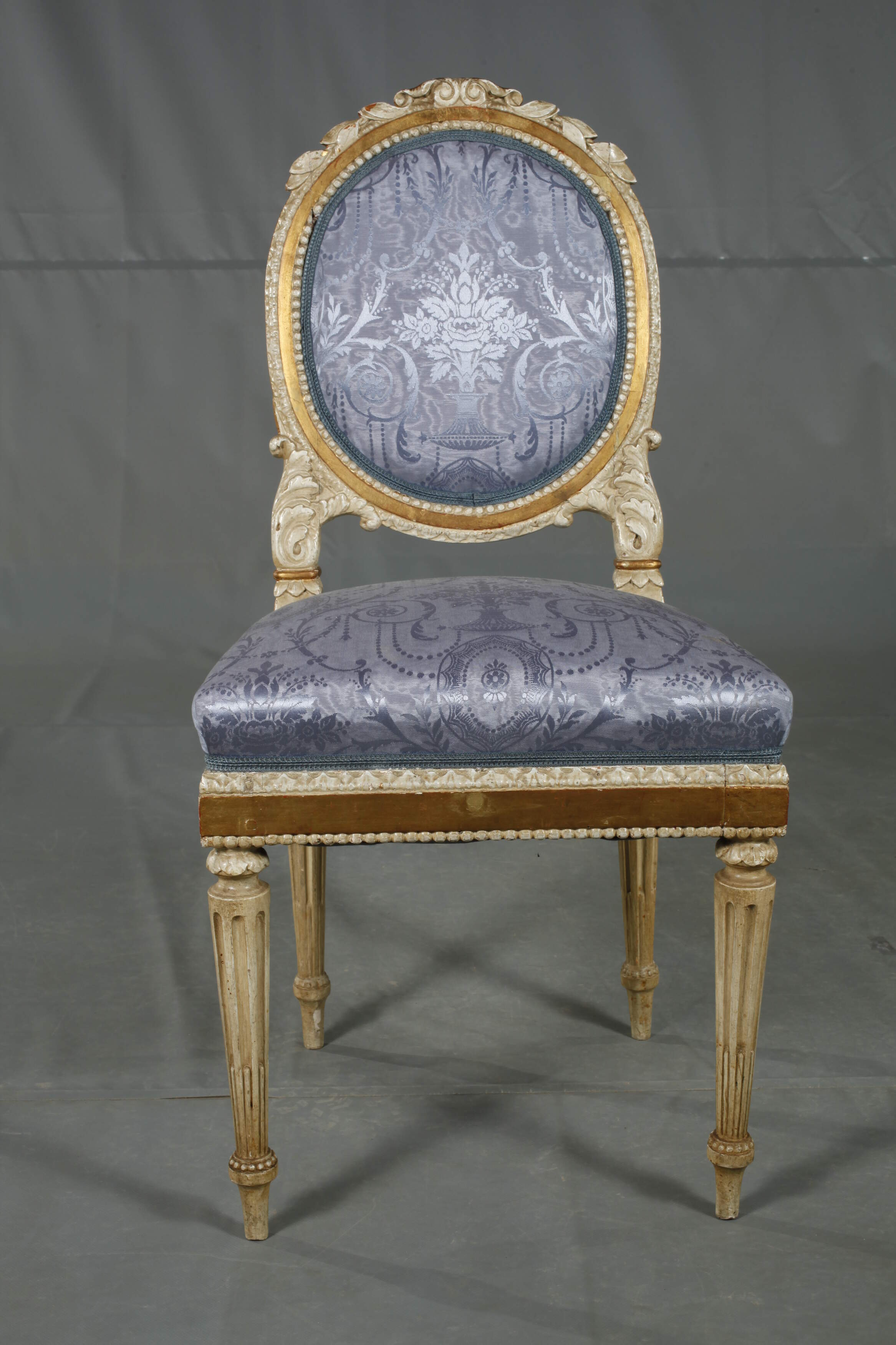Pair of Louis XVI chairs - Image 4 of 6