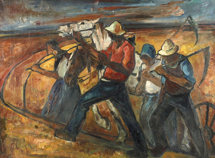 Expressionist, Returning from the Harvest