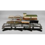 Märklin collection of freight wagons and railway accessories