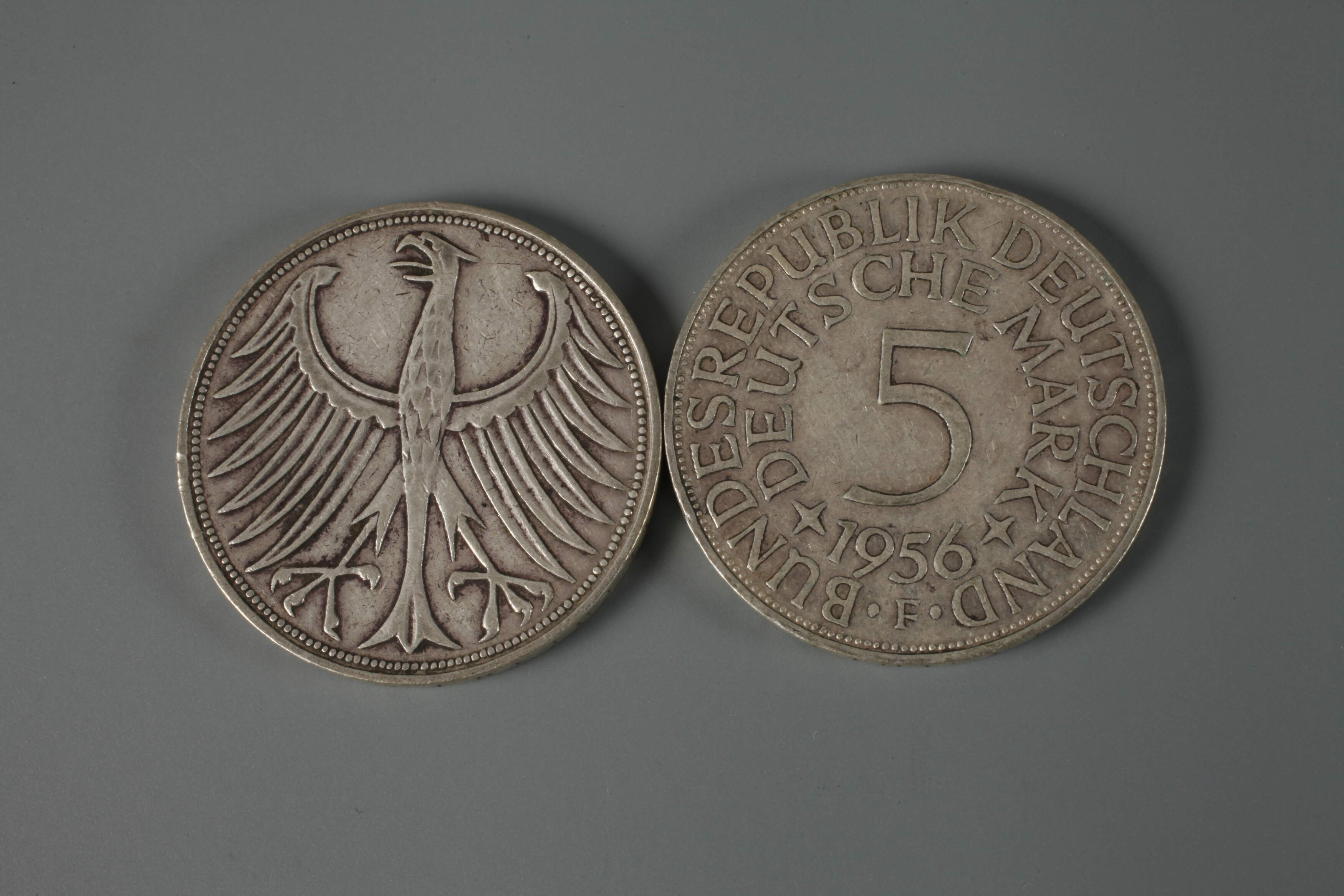 Convolute BRD 5 Mark silver coins - Image 2 of 2