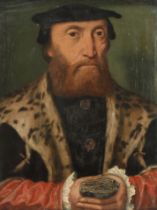 Spätgotisches Herrenportrait