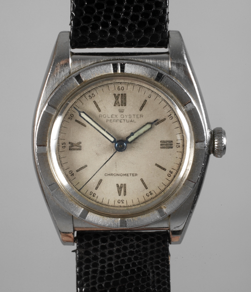 Early Rolex Oyster Perpetual Bubble Back