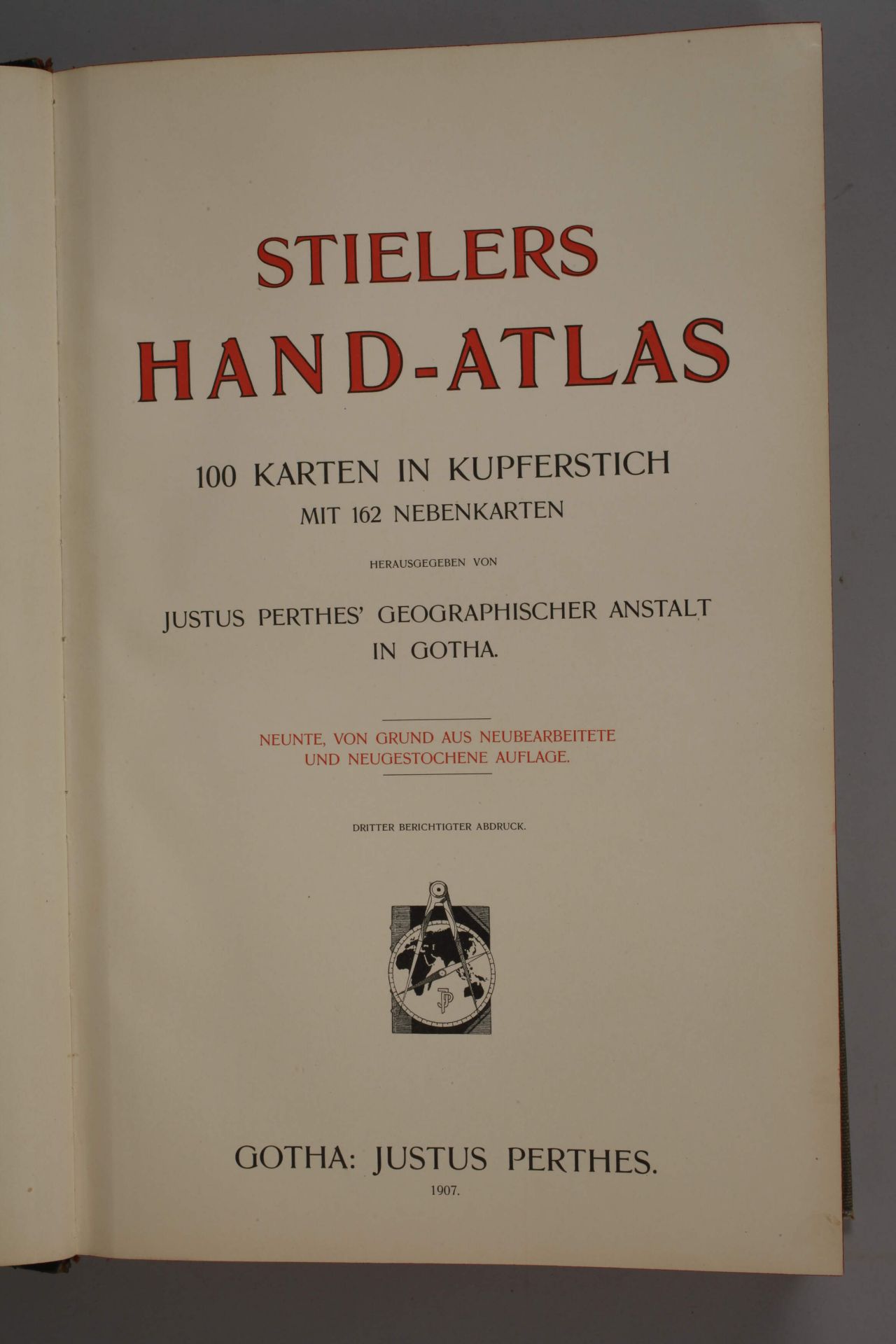 Stielers Hand-Atlas 1907 - Bild 2 aus 4