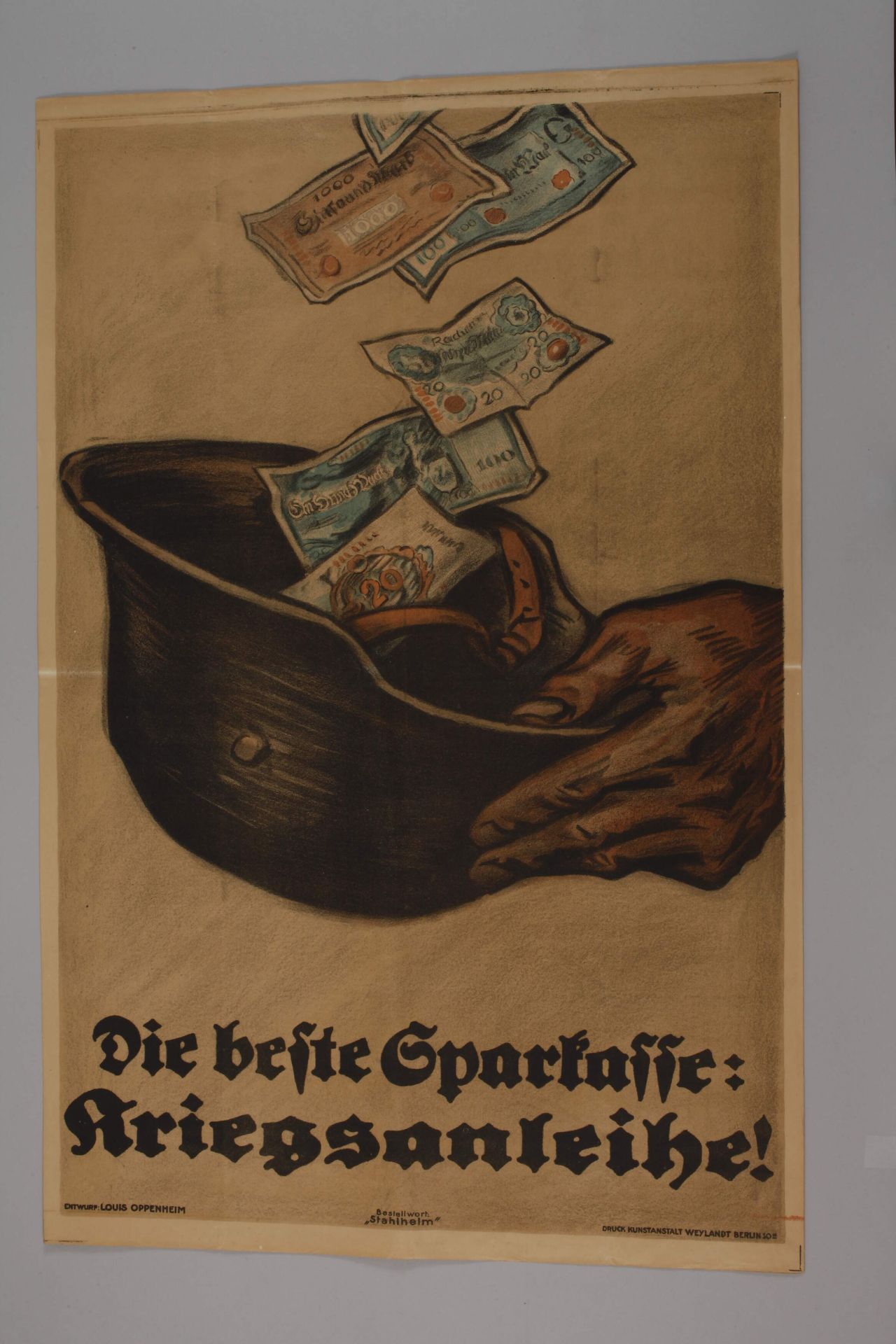 War bond poster, World War 1 - Image 2 of 4