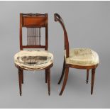Paar klassizistische Stühle 
