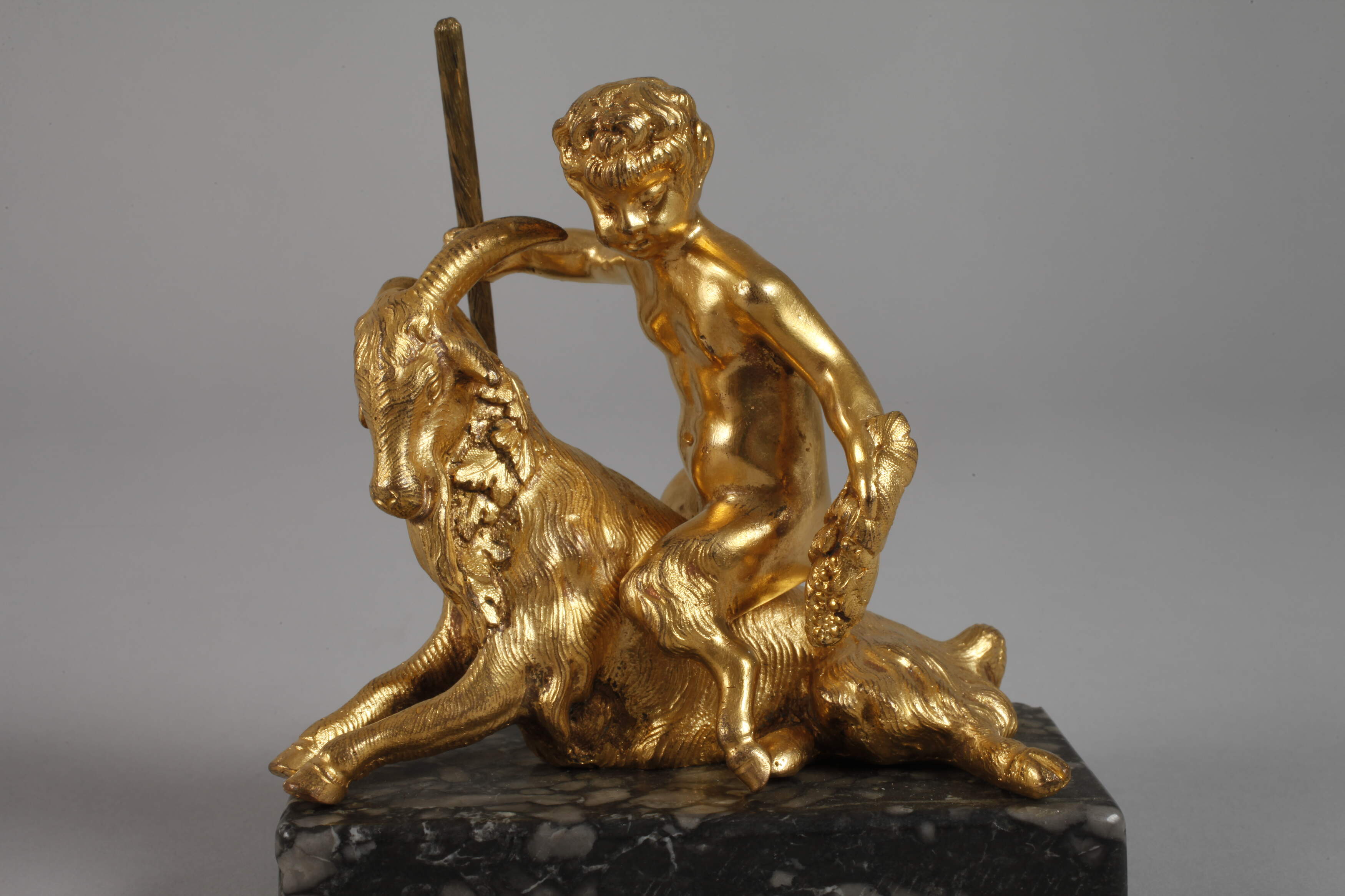 Dionysian satyr on a billy goat - Image 2 of 5