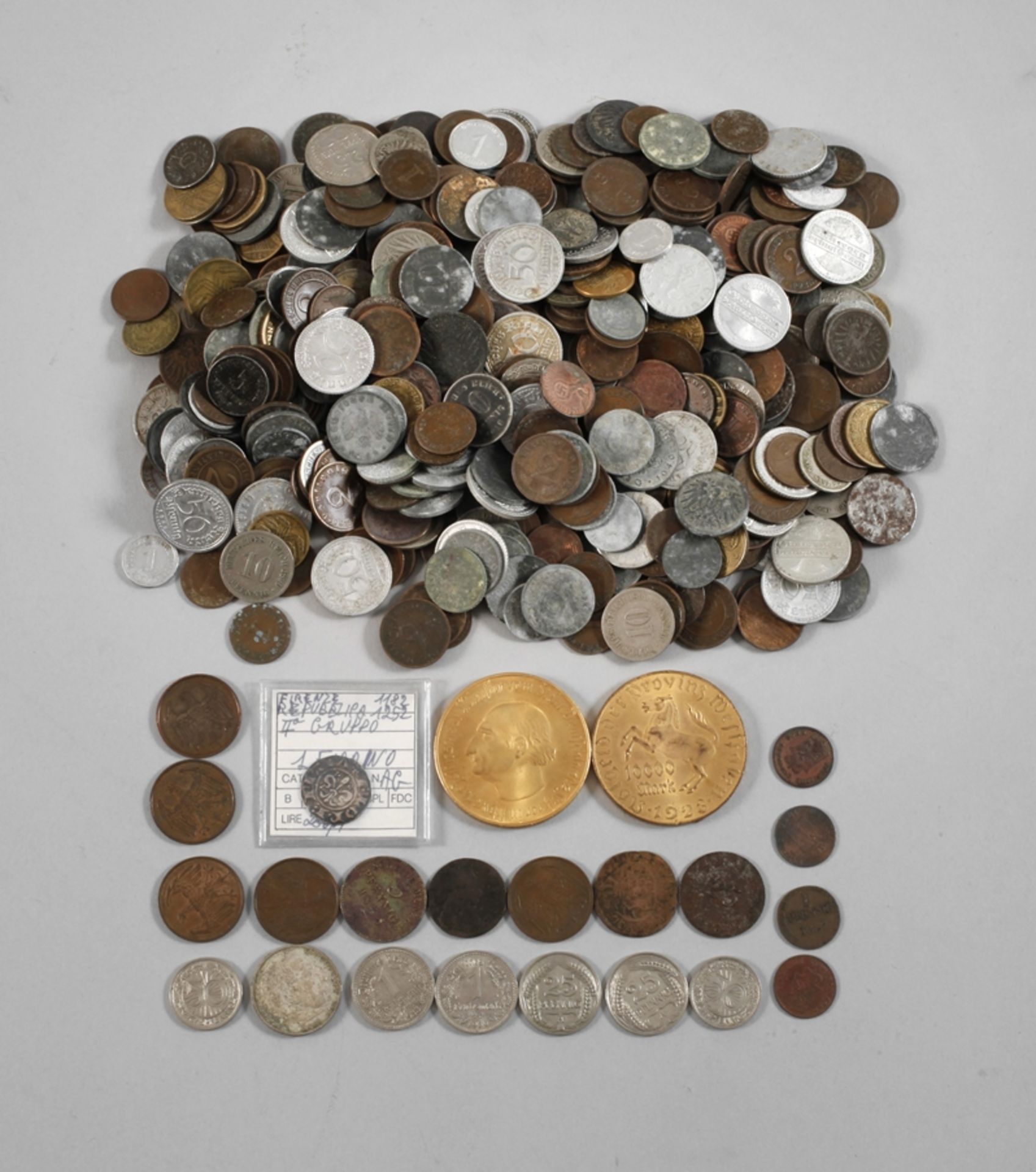 Convolute small coins German Reich