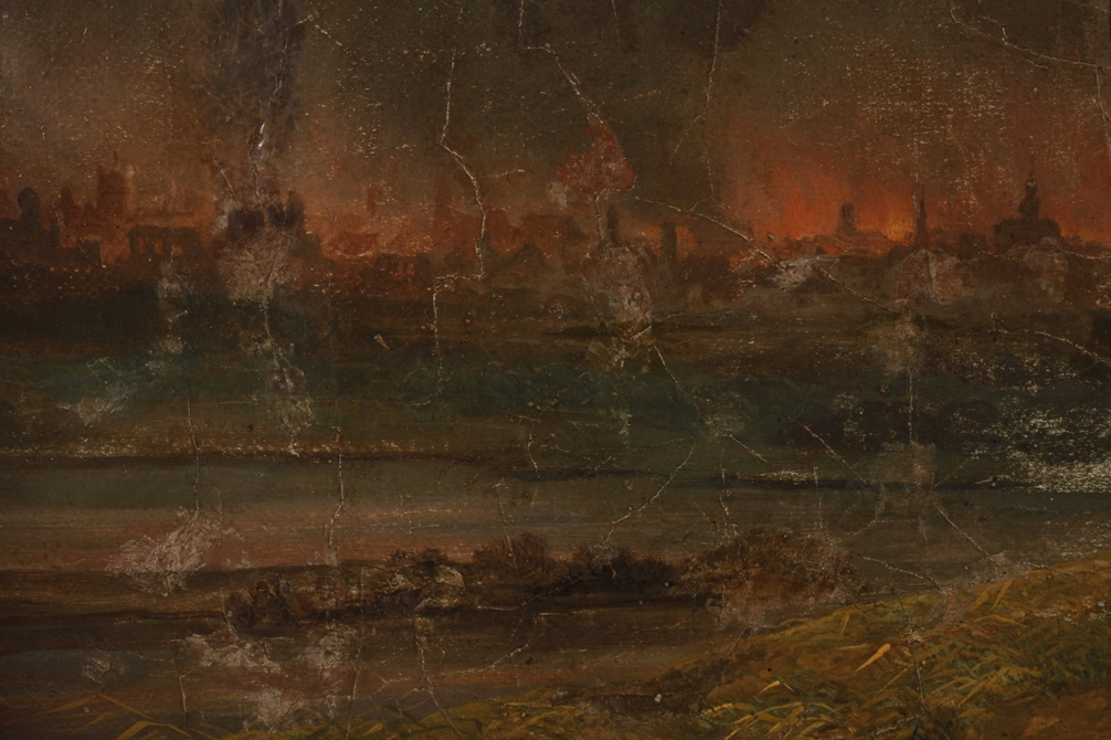 Albrecht Adam, The Fire of Moscow 1812 - Image 6 of 8