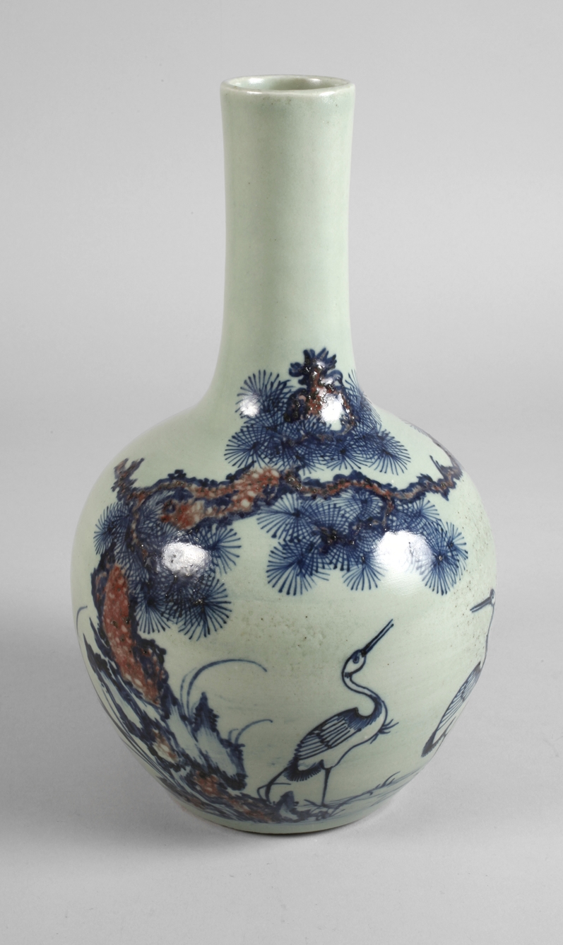 Celadon vase