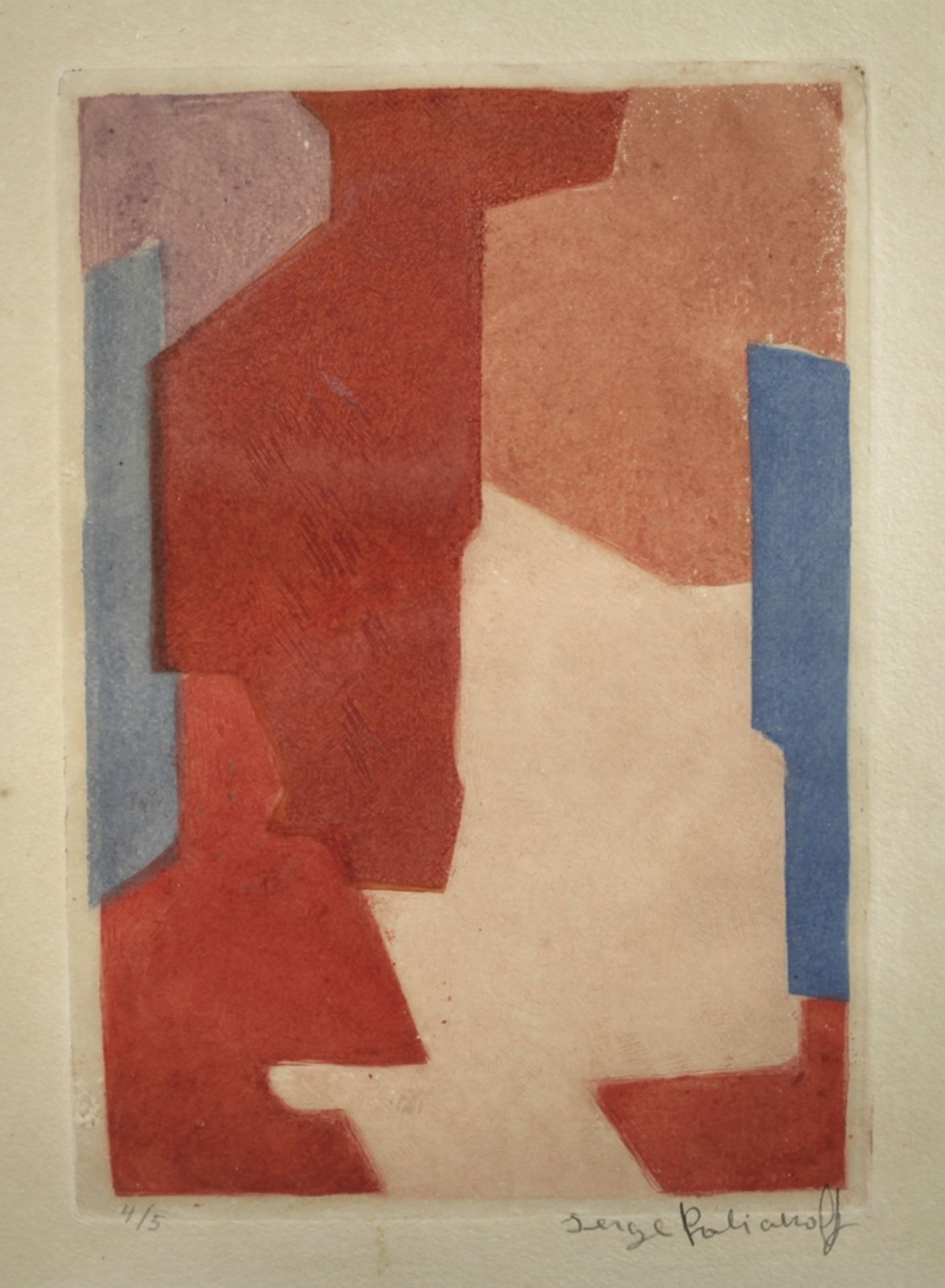 Serge Poliakoff, Komposition - Bild 2 aus 6