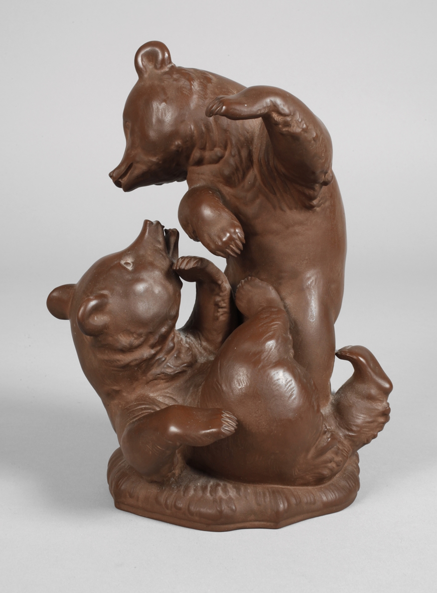 Meissen "Young Bears, playing"