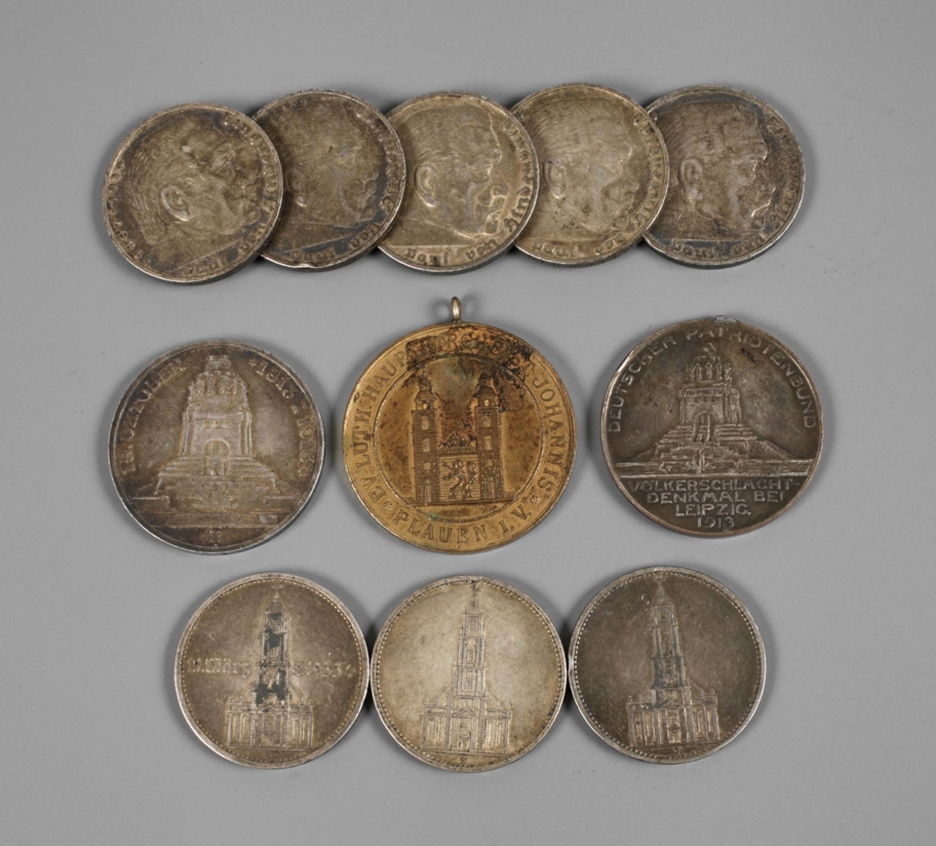 Convolute Silver Coins German Reich