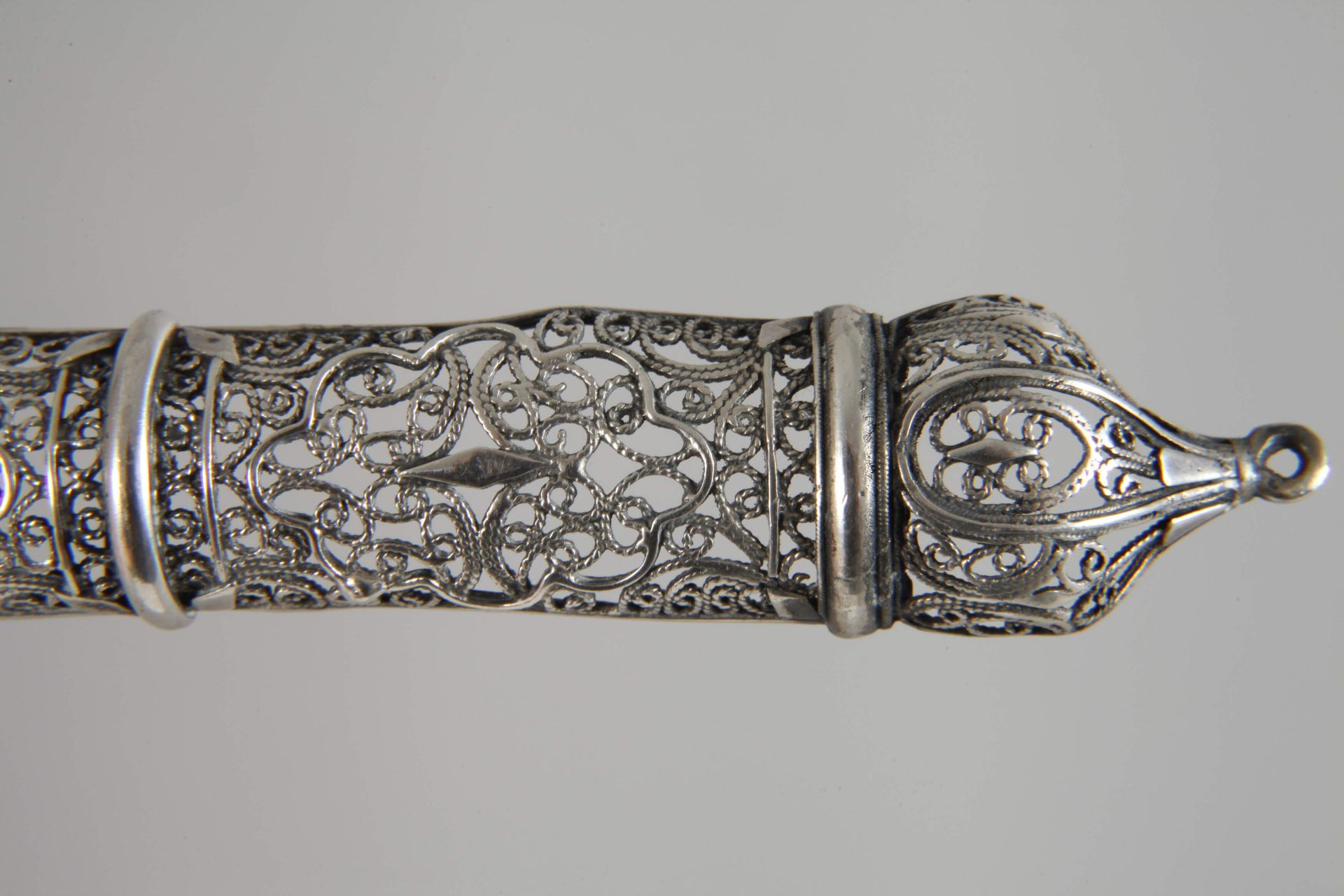 Silver mezuzah container - Image 2 of 3