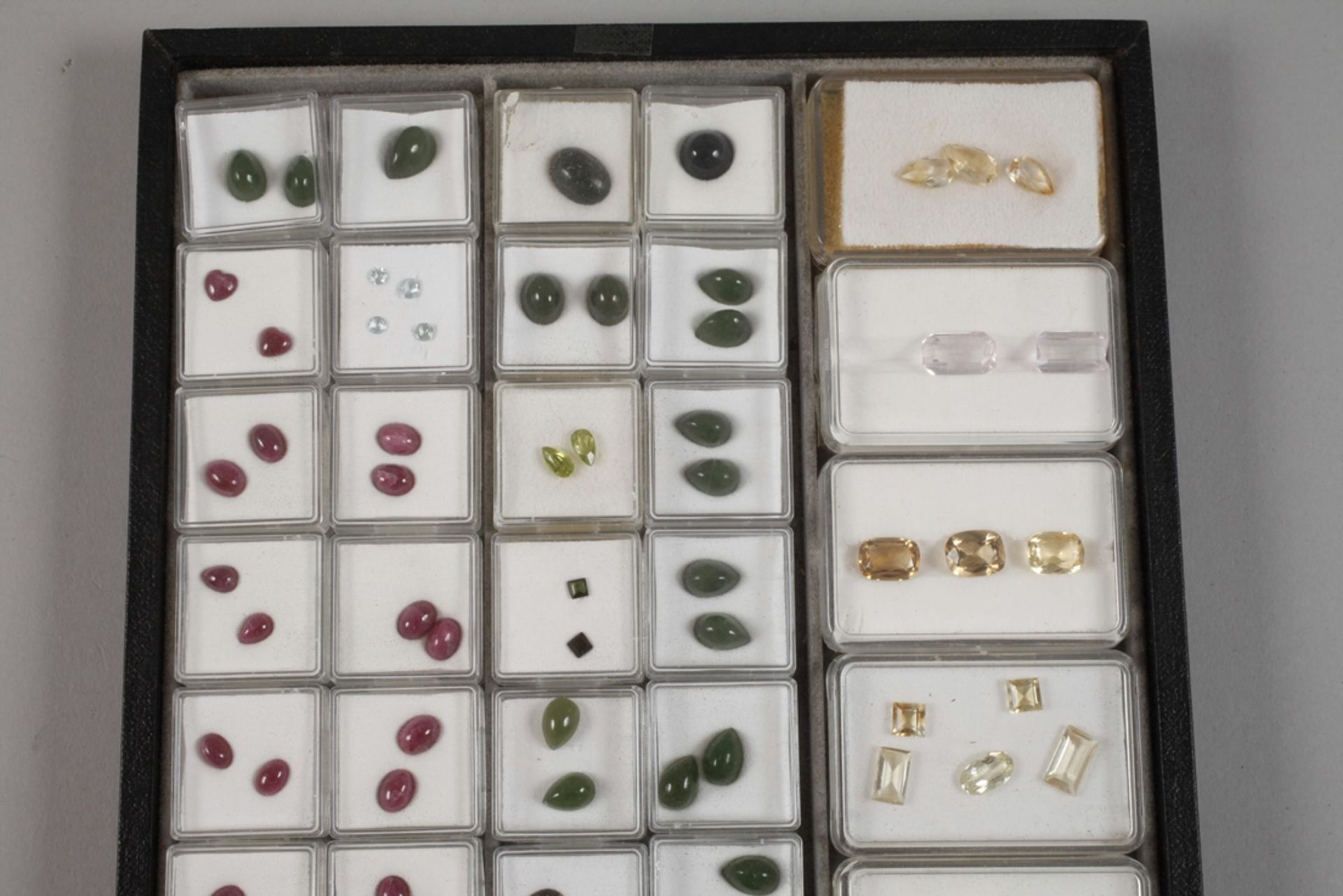 Collection of cut gemstones - Image 2 of 3