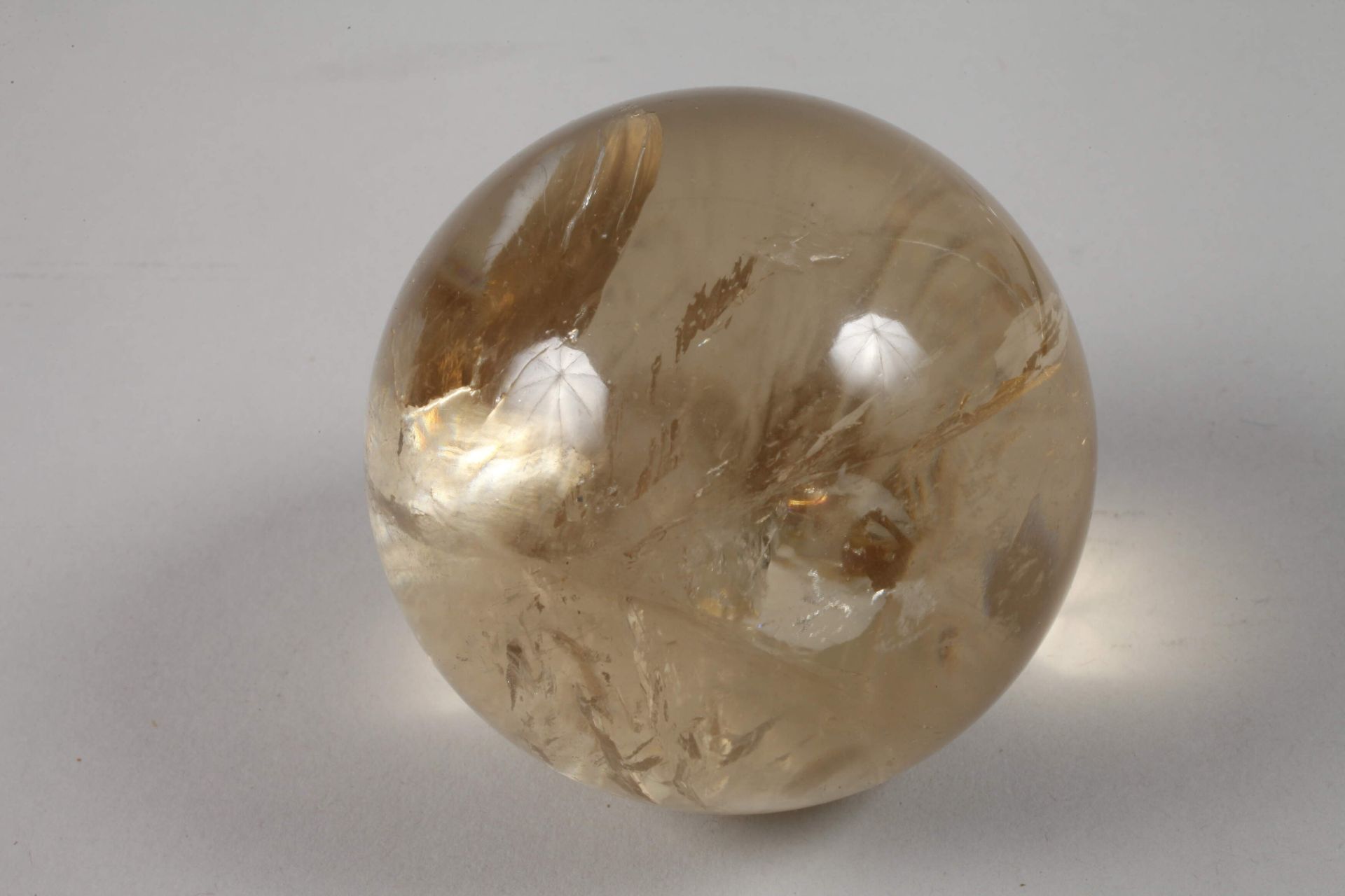 Three quartz spheres - Image 3 of 5