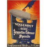 Plakat, Zeppelin Eckener-Spende