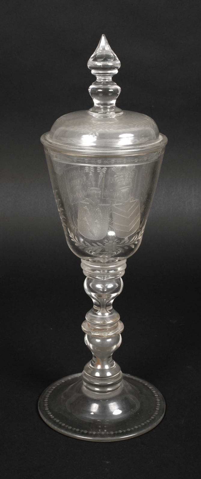 Large wedding goblet from aristocratic property