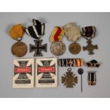 A collection of orders and insignia from the 1st World War