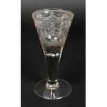Classical goblet glass