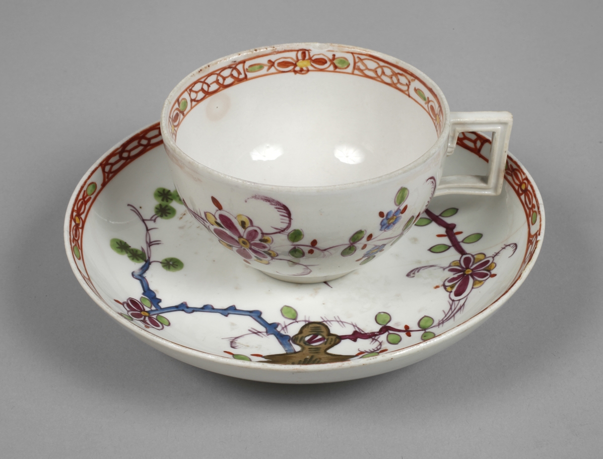 Meissen cup with saucer Marcolini period