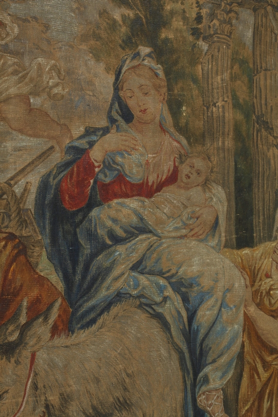 Tapestry painting "Flight into Egypt" - Image 2 of 7