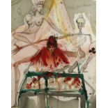 Salvador Dali, Die Karten sagen Carmens Tod voraus