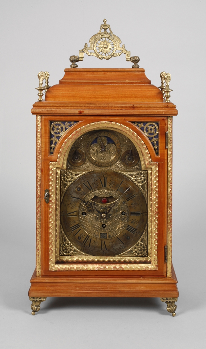 Baroque hour-marker clock Leopold Körner Vienna