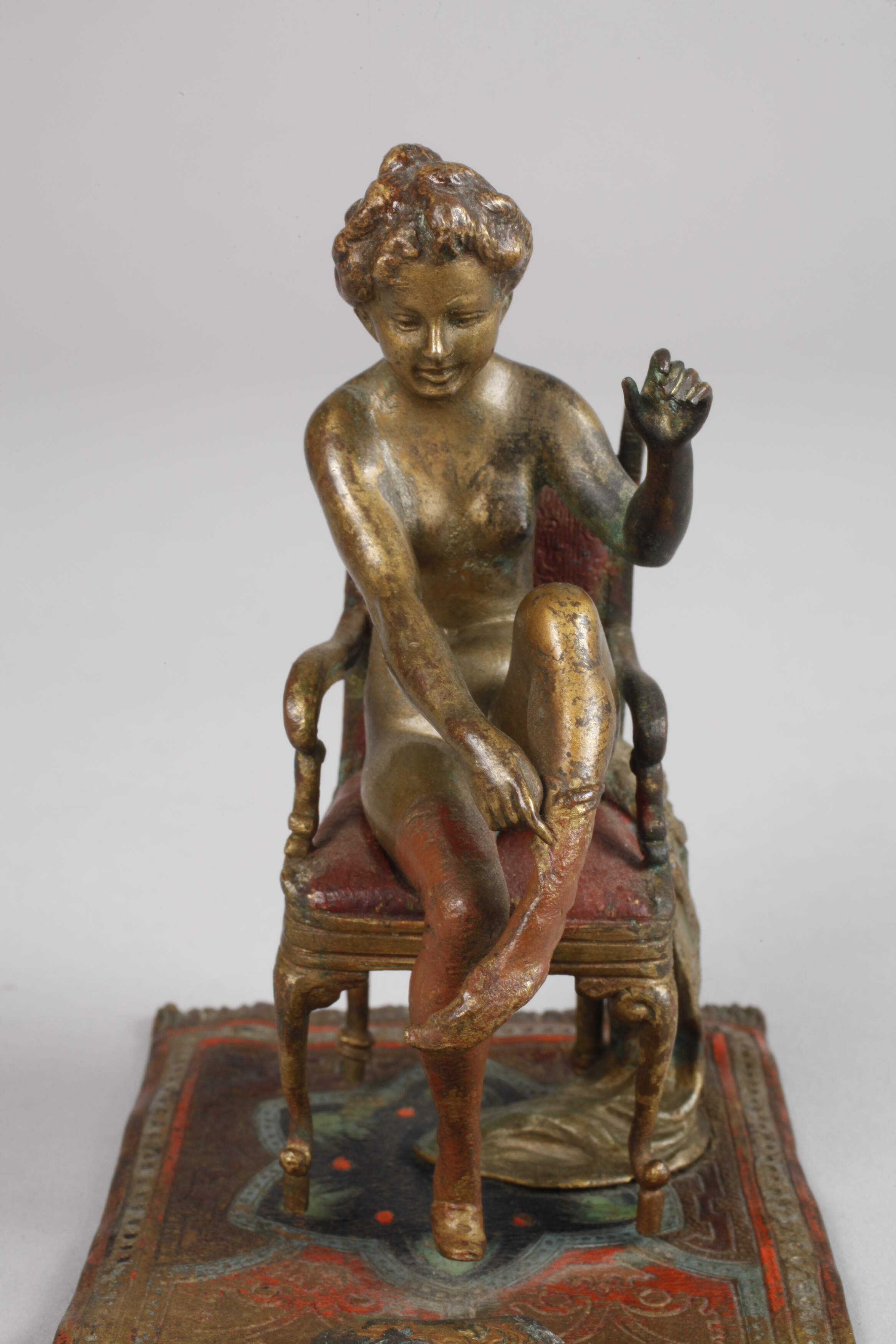 Bergmann erotic Viennese bronze - Image 2 of 6