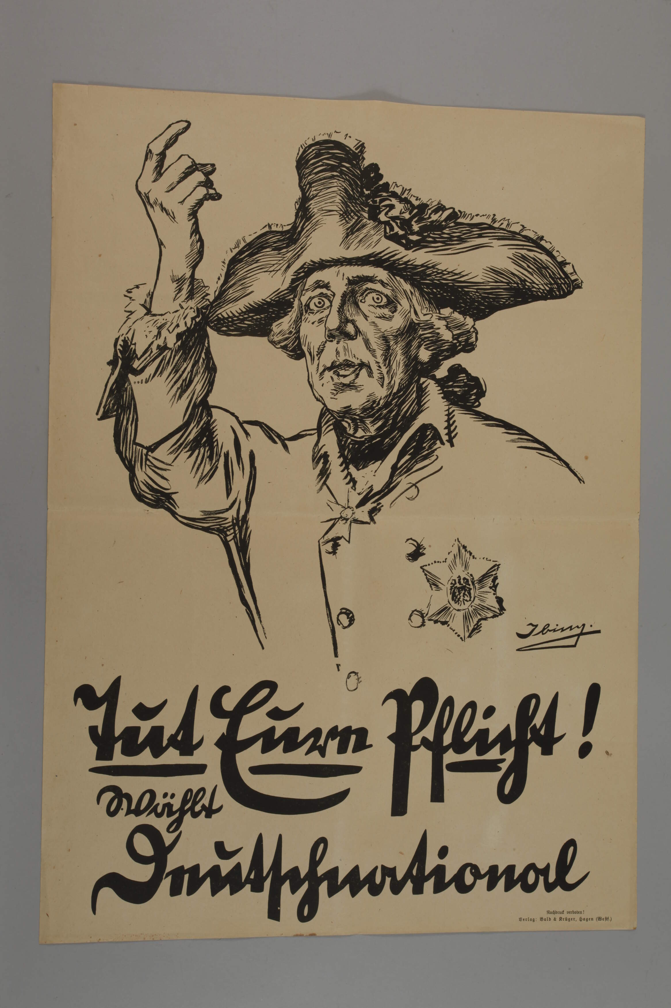Plakat Reichstagswahl 1924 - Bild 2 aus 4