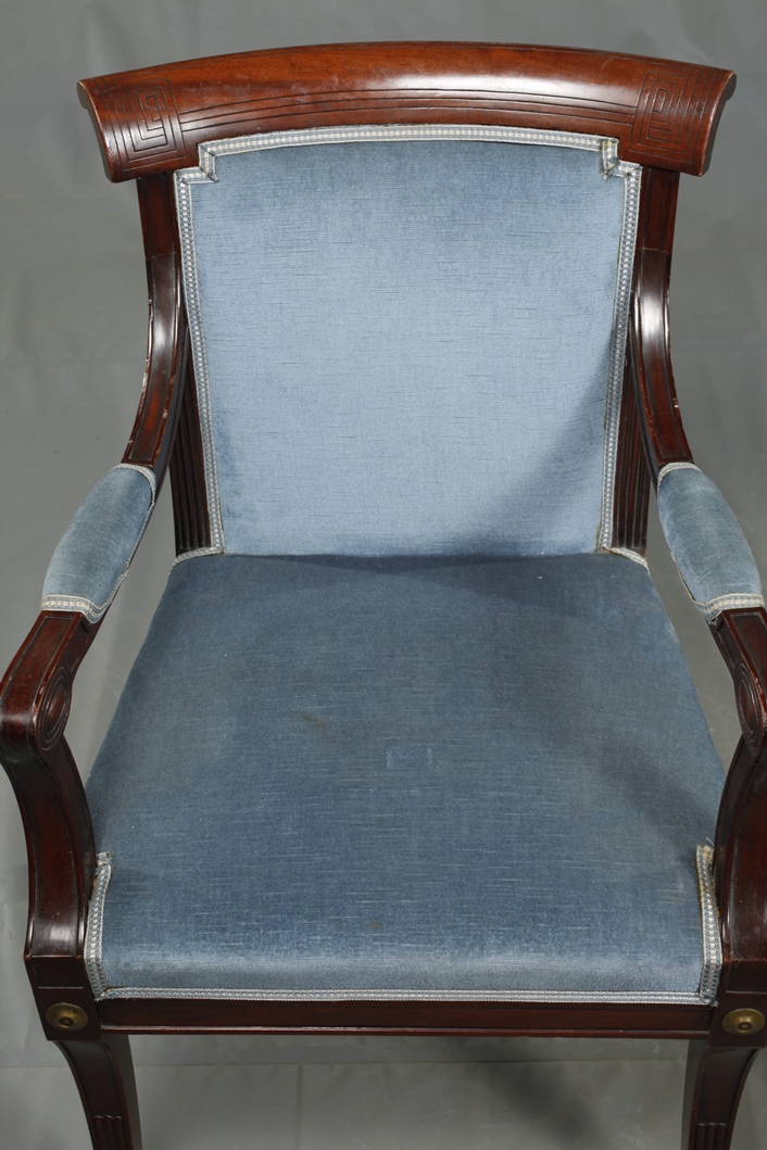 Four classicist chairs - Image 3 of 9