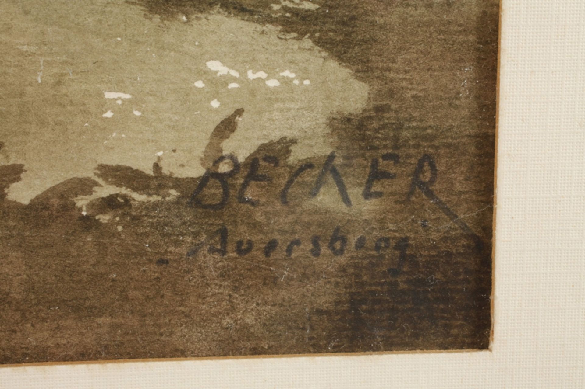 Willy Becker, "Auersberg" - Image 3 of 3