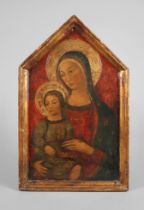 Portrait of the Madonna in the old manner