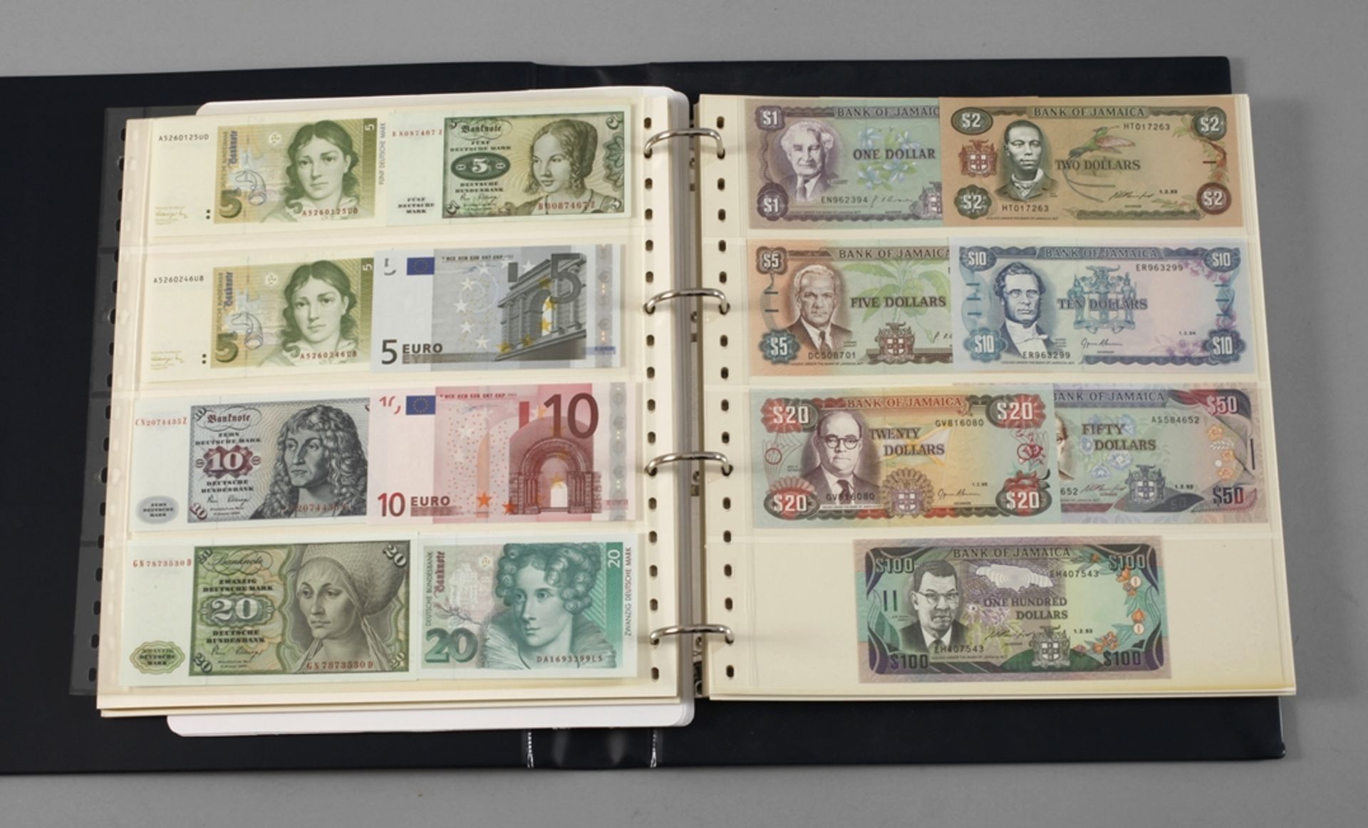 Collection of banknotes